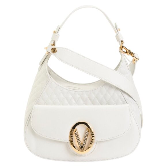 Valentino Orlandi Handbags - VALENTINO ORLANDI Made In Italy Leather Shoulder Bag With Front Pocket